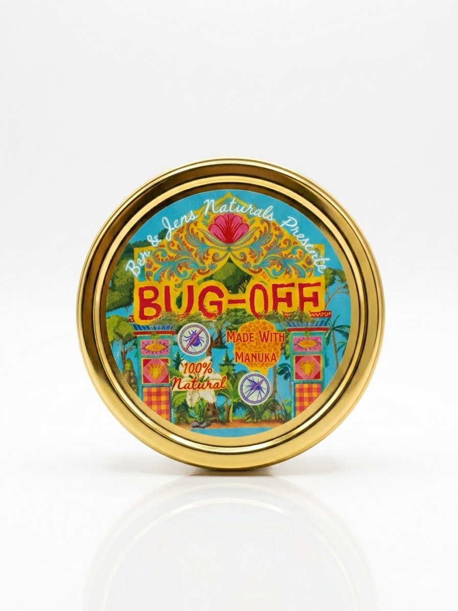 BUG-OFF TIN